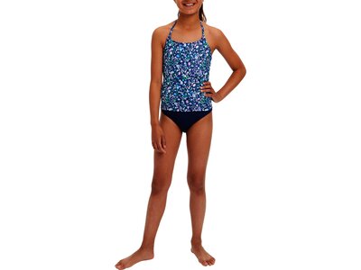 FIREFLY Kinder Bikini Ditsy Susette G Blau