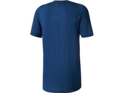 ADIDAS Herren T-Shirt ID 3-Stripes Pocket Blau