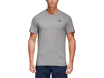 ADIDAS Herren Trainingsshirt Essentials Base Tee Grau