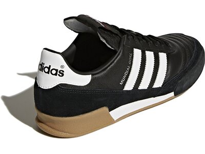 ADIDAS Herren Fussball-Hallenschuhe Fußballschuhe Mundial Goal Schwarz