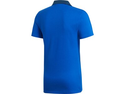 ADIDAS Herren Condivo 18 Cotton Poloshirt Blau