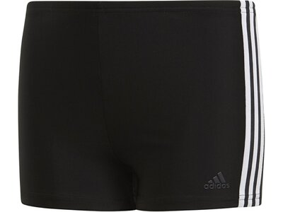 adidas Herren 3-Streifen Boxer-Badehose Schwarz