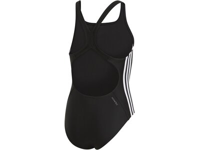 adidas Damen Athly V 3-Streifen Badeanzug Schwarz