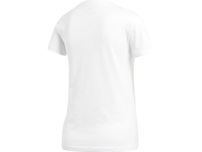 ADIDAS Damen T-Shirt Essentials Linear Weiß