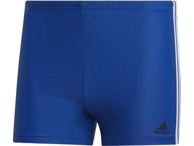 adidas Herren 3-Streifen Boxer-Badehose Weiß