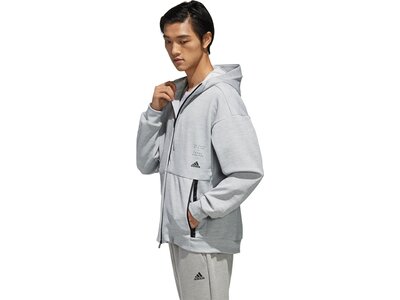 ADIDAS Lifestyle - Textilien - Jacken ID Kapuzenjacke Silber