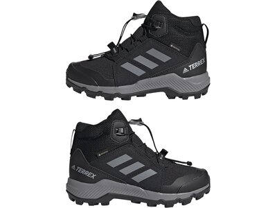 adidas Kinder TERREX Mid GORE-TEX Wanderschuh Schwarz