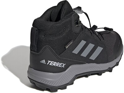 adidas Kinder TERREX Mid GORE-TEX Wanderschuh Schwarz
