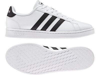 adidas Herren Grand Court Schuh Grau