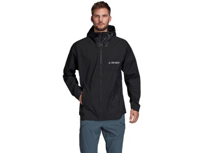 adidas TERREX Herren 2.5L ZUPAHIKE REGENJACKE Schwarz