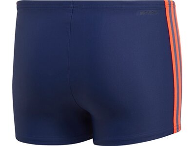 adidas Jungen 3-Streifen Boxer-Badehose Blau