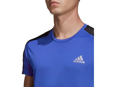 adidas Herren Own the Run T-Shirt Blau