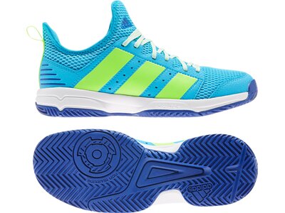 ADIDAS Kinder Indoorschuhe Stabil Jr Blau