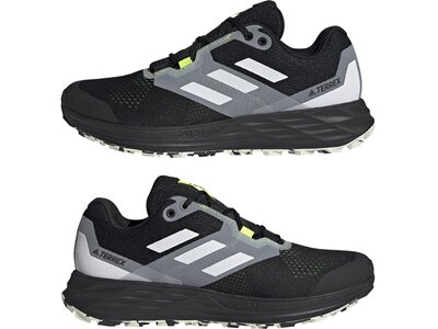 adidas Herren TERREX Two Flow Trailrunning-Schuh Schwarz