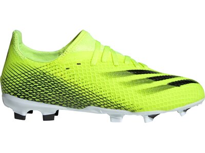 adidas Kinder X Ghosted.3 FG Fußballschuh Grün