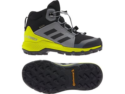 adidas Kinder TERREX Mid GORE-TEX Wanderschuh Schwarz