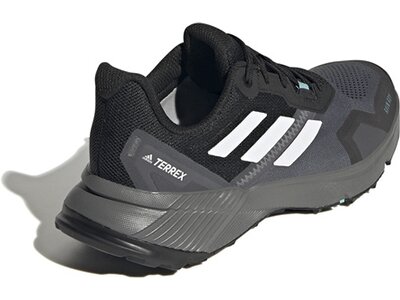 adidas Damen TERREX Soulstride RAIN.RDY Trailrunning-Schuh Grau
