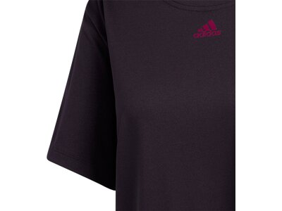 adidas Damen 3-Streifen T-Shirt Braun
