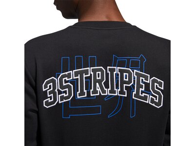 ADIDAS Fußball - Textilien - Sweatshirts Collegiate Clash Graphic Sweatshirt Schwarz