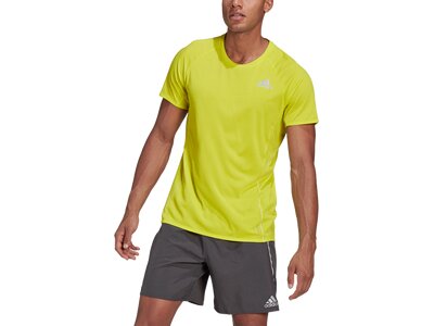 ADIDAS Herren Laufshirt "Adi Runner" Kurzarm Gelb