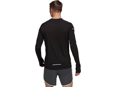 adidas Herren Cooler Longsleeve Schwarz