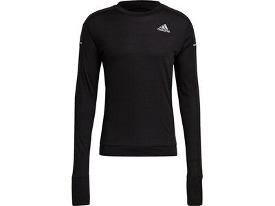 adidas Herren Cooler Longsleeve Schwarz