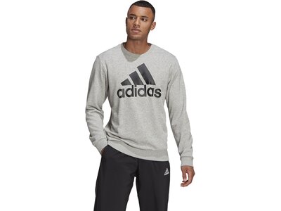 ADIDAS Herren Sweatshirt "Essential Big Logo" Silber