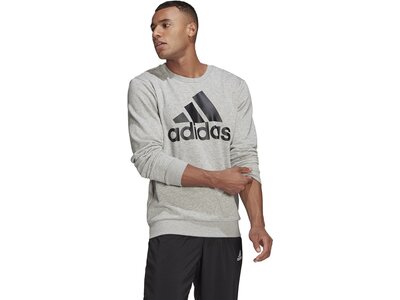 ADIDAS Herren Sweatshirt "Essential Big Logo" Silber