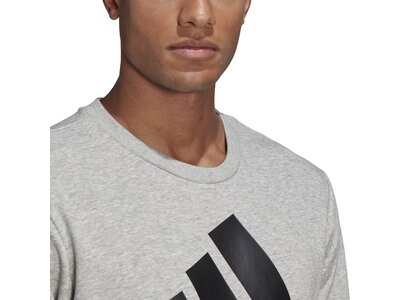 ADIDAS Herren Sweatshirt "Essential Big Logo" Silber