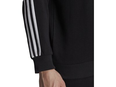 adidas Herren Essentials French Terry 3-Streifen Sweatshirt Schwarz