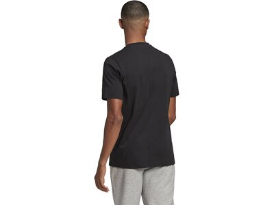 adidas Herren Essentials Big Logo T-Shirt Schwarz