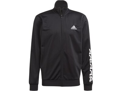 adidas Herren Primegreen Essentials Linear Logo Trainingsanzug Schwarz