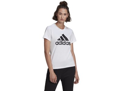 ADIDAS Damen Shirt Loungewear Essentials Logo Pink