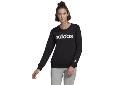 adidas Damen Essentials Logo Sweatshirt Schwarz