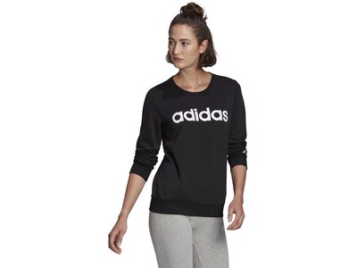 adidas Damen Essentials Logo Sweatshirt Schwarz