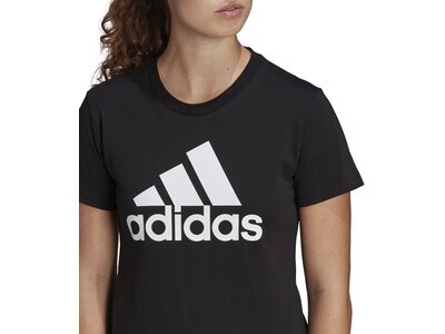 ADIDAS Damen Shirt Damen T-Shirt Essentials Logo Schwarz