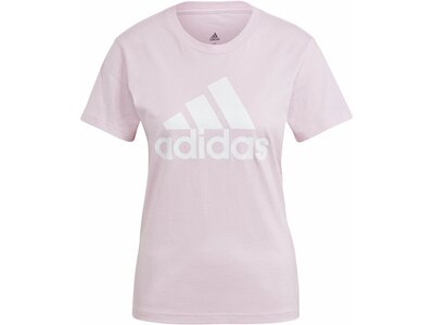 ADIDAS Damen Shirt Loungewear Essentials Logo Grau