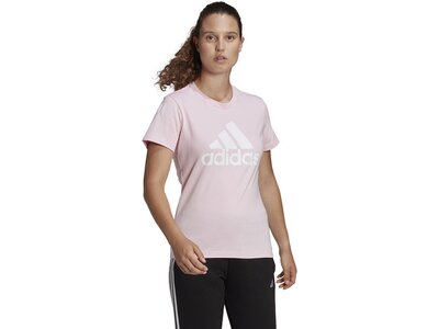 ADIDAS Damen Shirt Loungewear Essentials Logo Grau