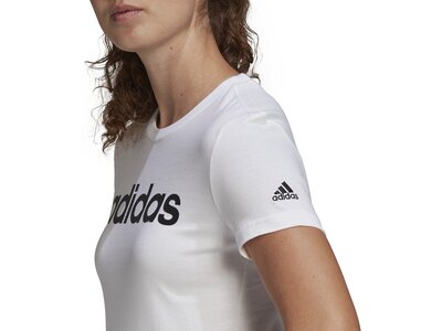 ADIDAS Damen Shirt LOUNGEWEAR Essentials Slim Logo Weiß