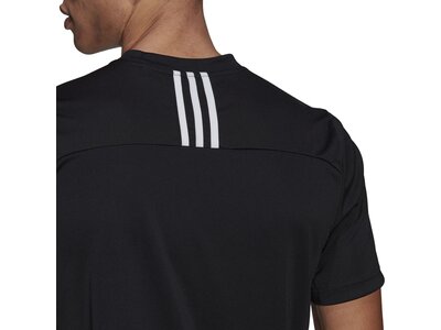 ADIDAS Herren Shirt M 3S BACK TEE Schwarz