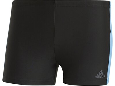 adidas Herren Three-Second Boxer-Badehose Schwarz