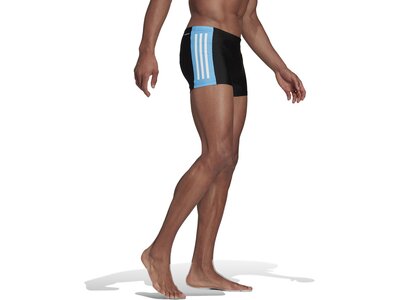 adidas Herren Three-Second Boxer-Badehose Schwarz