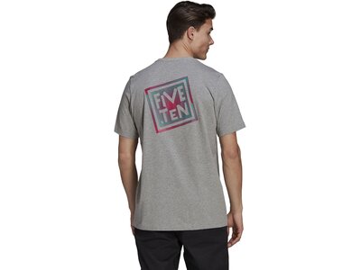 adidas Herren Five Ten Heritage Logo T-Shirt Grau