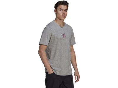 adidas Herren Five Ten Heritage Logo T-Shirt Grau