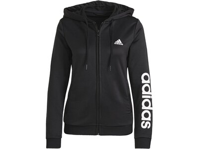 ADIDAS Damen Sportanzug LIN FT TS Schwarz