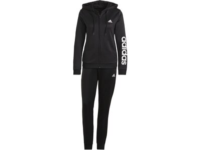 ADIDAS Damen Sportanzug LIN FT TS Schwarz