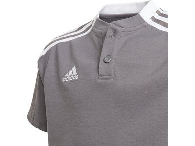 adidas Kinder Tiro 21 Poloshirt Grau