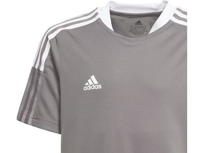 adidas Kinder Tiro 21 Trainingstrikot Grau