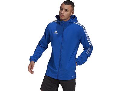 adidas Herren Tiro 21 Windbreaker Blau