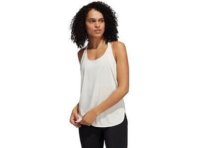 adidas Damen Primegreen Tanktop Weiß